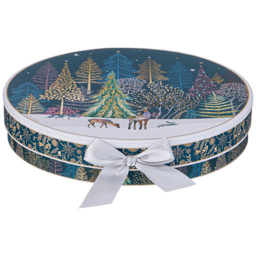 НАБОР ТАРЕЛОК ЗАКУСОЧНЫХ LEFARD CHRISTMAS 2 ШТ. 19 СМ СИНИЙ  фото 2