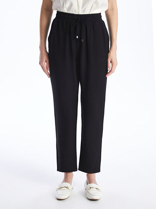 Beli Lastikli Havu? Kesim Kad?n Pantolon - Waikiki фото 3