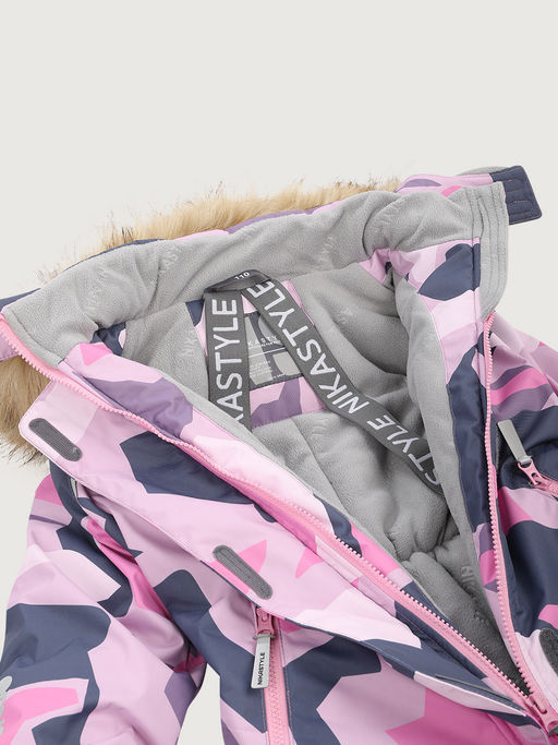 Комбинезон 8з1025 розовый/графит