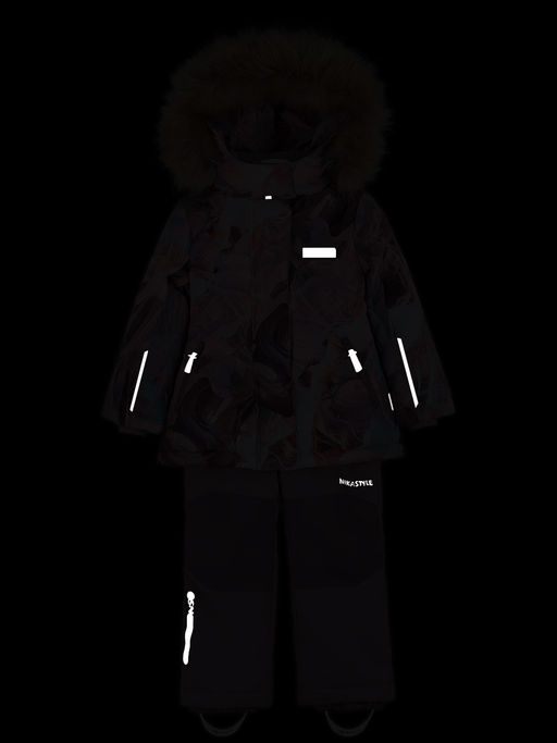 Костюм 7з1224 кофе/орхидея - Nikastyle фото 13