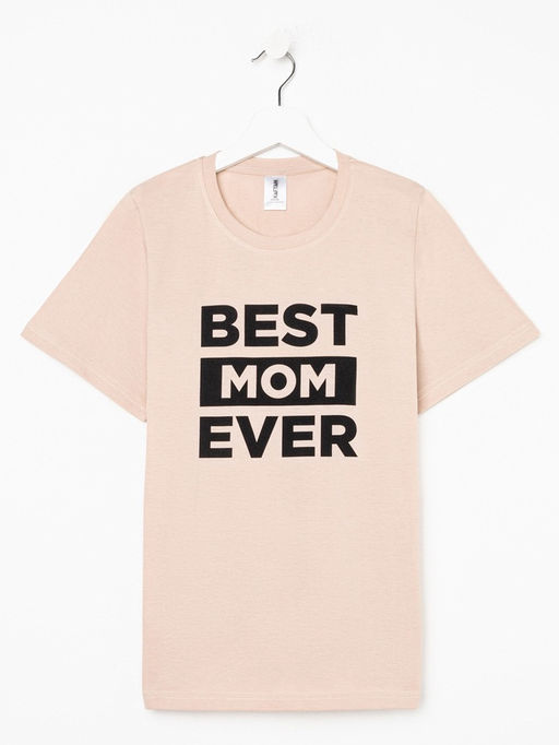 Футболка женская KAFTAN Ever, размер 40-42, бежевая