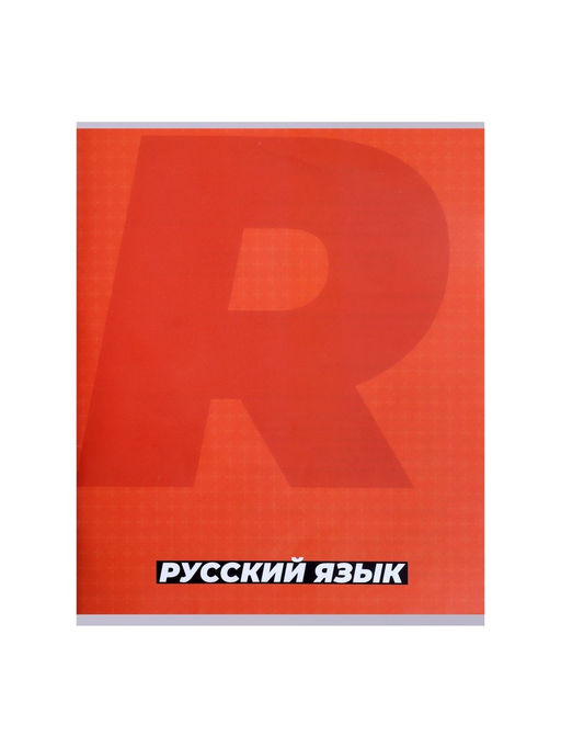 Тетрадь предметная MonoTone 36 листов в линейку Русский язык, со справочным материалом, обложка мелованая бумага, блок № 2, белизна 75% (серые листы) - Calligrata фото 7