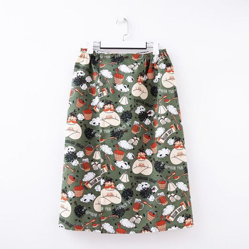 Полотенце банное Этель Генеральская банька килт 75х144см, вафля 200г/м2, 100% хлопок  фото 2