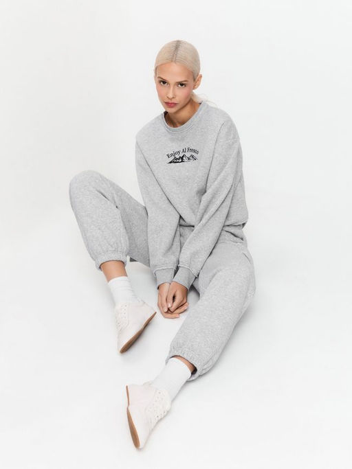 10200170189 Джемпер жен. Maura серый меланж - Concept club фото 10