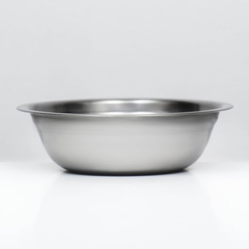 Цена за 2 шт. Миска металлическая эконом, 0.5 л, 17×5 см