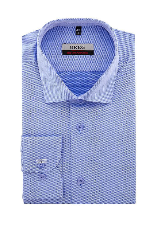 Сорочка мужская длинный рукав GREG 213/191/2957/Z_GB  фото 2