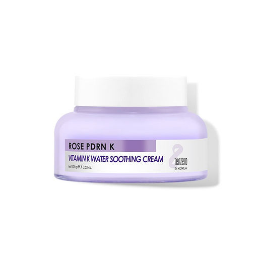 Успокаивающий крем c экстрактом розы и витамина К - ROSE PDRN VITAMIN K WATER SOOTHING CREAM, 100гр