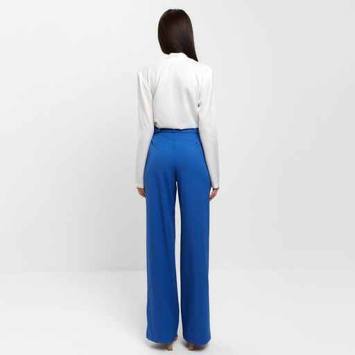 Брюки женские прямые MIST: Pants, размер 46, синие
