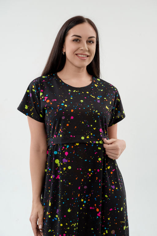 Платье женское из кулирки Миранда акварель - Амадэль фото 6