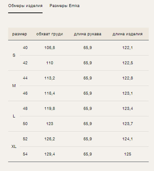 EMKA / Пальто с узором выполнено из сухой шерсти  фото 9