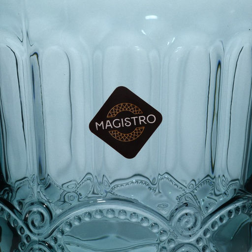 Стакан Magistro «Ла-Манш», 220 мл, стекло, синий