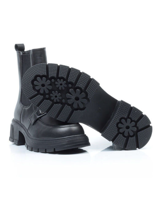 01-5251-1 BLACK Ботинки демисезонные (искусственная кожа, байка) - No name фото 33