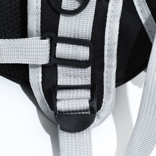 Прозрачный раскладывающийся рюкзак для животных, 32 х 84 х 44 см, черный - Пижон фото 12