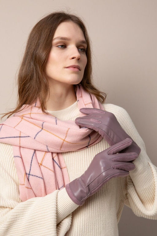 Перчатки с мягким трикотажем внутри