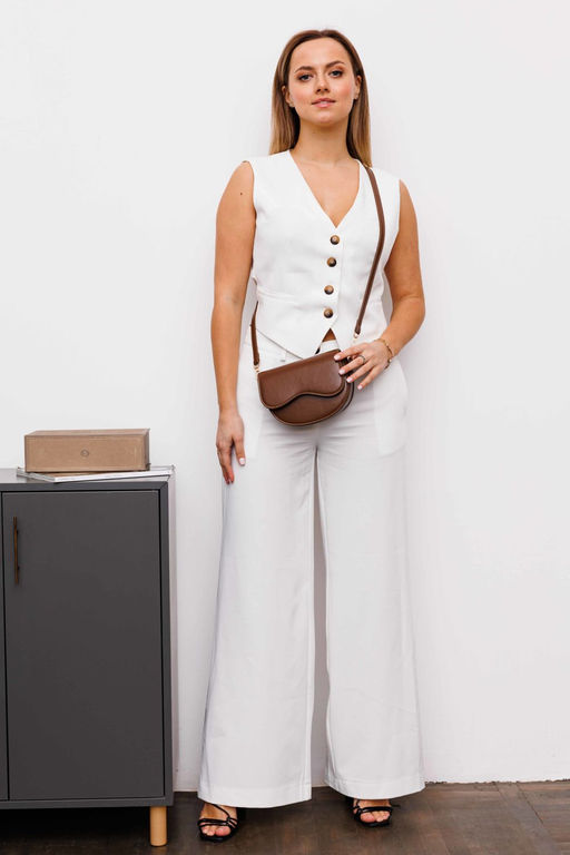 Костюм AURA 9215-164 молочный  фото 2