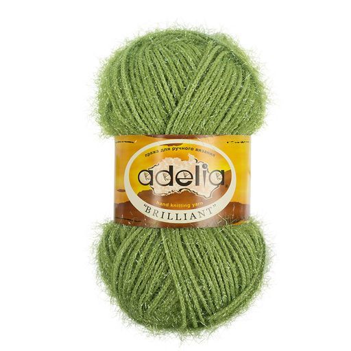 Пряжа ADELIA BRILLIANT 100% полиэстер 10 шт. х 50 г 90 м  5 м