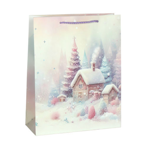 Пакет подарочный 26х32х10 / 6062-M /уп 12/480/ микс Новый год - Галеонтрейд фото 5