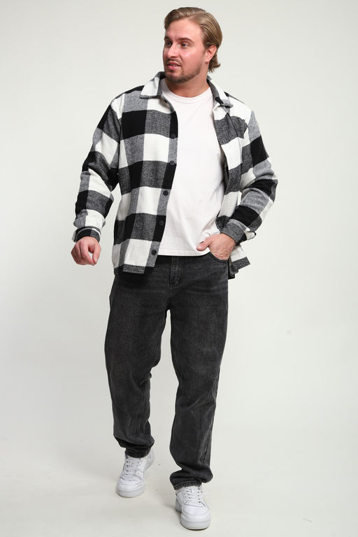 Рубашка мужская в клетку РМК-01