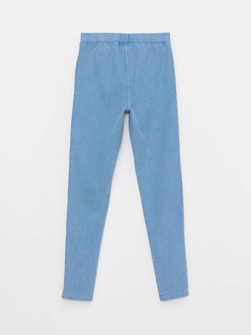 Beli Lastikli Basic K?z ?ocuk Uzun Tayt - Waikiki фото 2