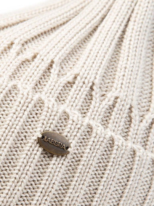 Шапка жен. шерсть+акр LB-BR55043 bone - Labbra фото 3