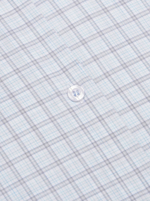 Сорочка мужская длинный рукав GREG 235/237/8739/ZN STRETCH  фото 2