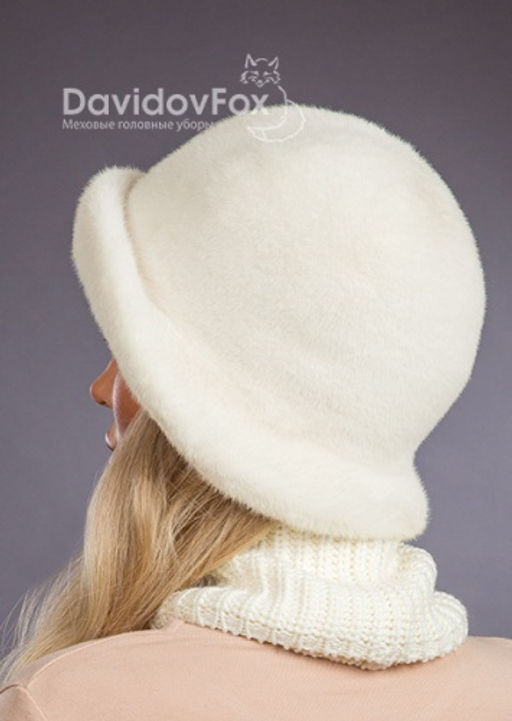 Шапка Шляпка экомех панама жемчуг