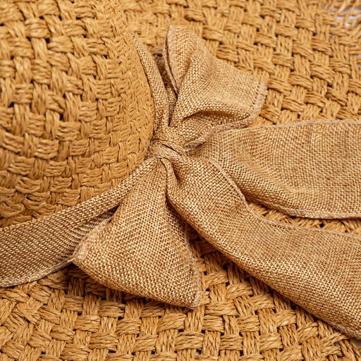 Шляпа женская MINAKU Summer mood, размер 56-58, коричневая