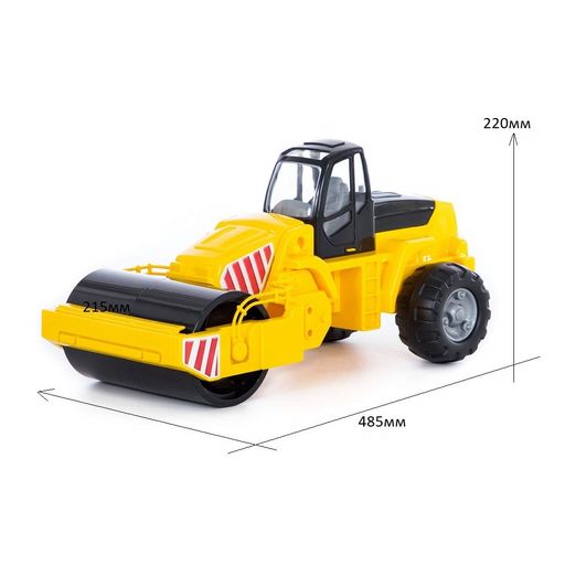 Дорожный каток (8909) в сеточке 48,5*21,5*22см, Полесье