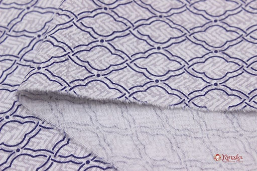 Сатин Геометрический орнамент, ш.2.2м, хлопок-100%, 115гр/м.кв - Купава фото 3