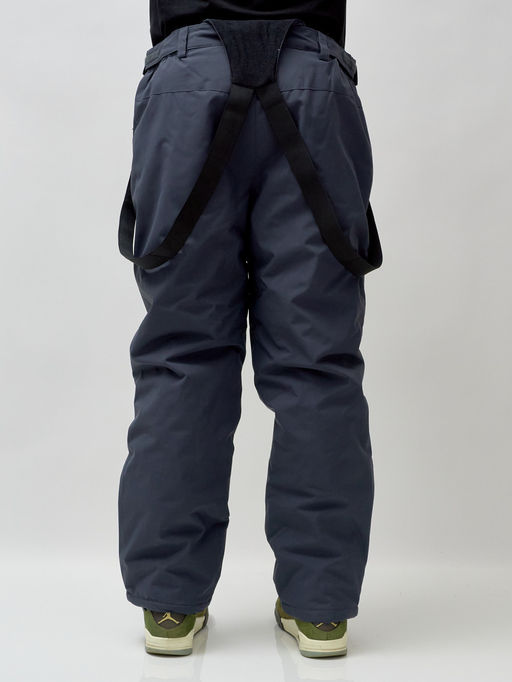 Горнолыжный костюм мужской зимний темно-серого цвета 392TC - Leifensh фото 27