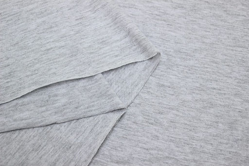 Кулирка цв.Св.серый меланж, ш.2,0м (1.00м*2, чулок), Карде, хл-95%, п/э-5%,140гр/м.кв - Купава фото 3