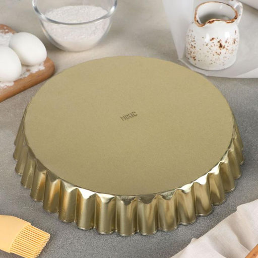 Форма для выпечки торта «Солнце», d=27.5 см, h=5.5 см, антипригарное покрытие, цвет МИКС