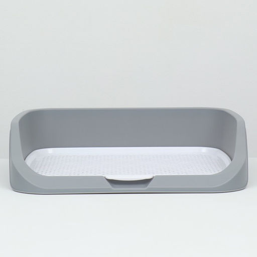 Туалет открытый 53×45×13 см, серый