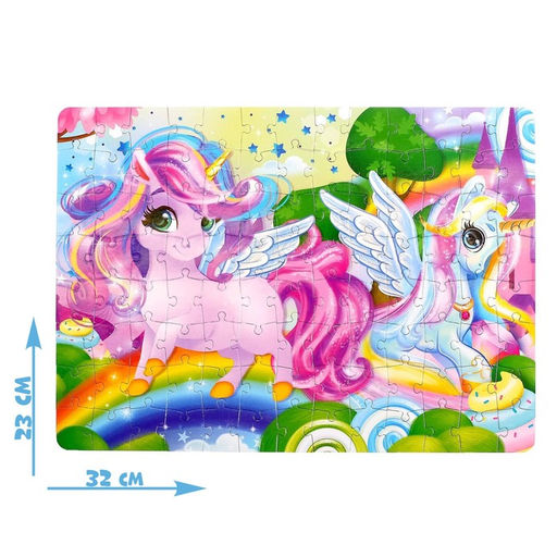 Пазл «Единороги», 104 элемента