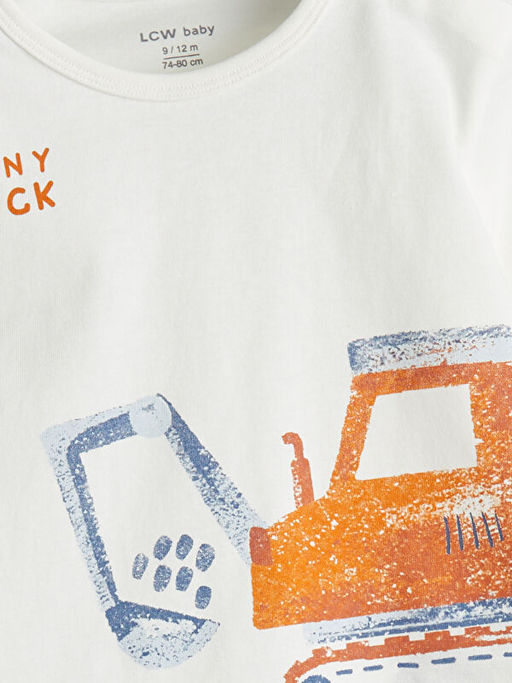 Bisiklet Yaka Erkek Bebek Pijama Tak?m? 2li