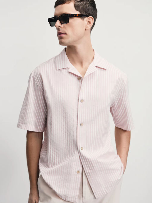 Рубашка из 100% хлопка / Zarina  фото 8