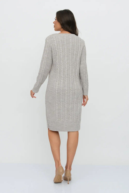 ЗЛАТА Платье С 1931/серо-бежевый