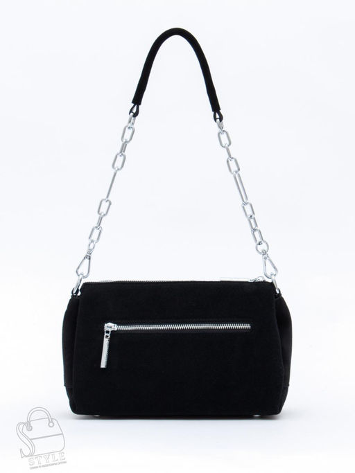 Сумка женская кожаная 0730CF black Polina&Eiterou  в Новосибирске