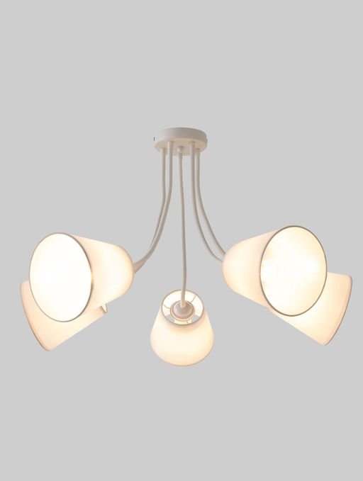 Светильник потолочный 10119/5, 5хE27, 60 Вт, белый