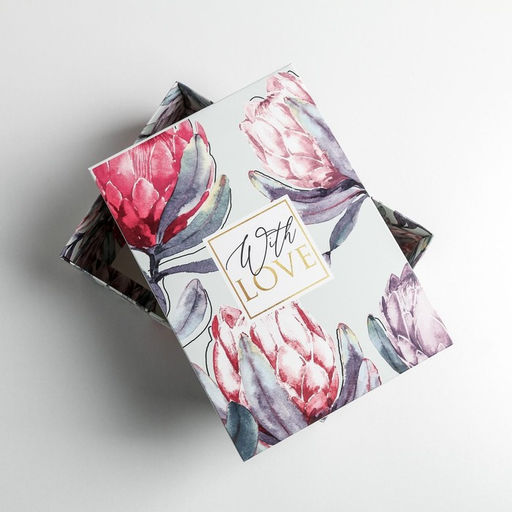 Коробка складная Цветочная, 21 15 7 см - Дарите счастье фото 3