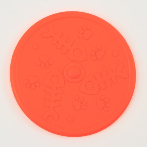 Фрисби Летающая тарелка, не тонет, 20 см, оранжевый - Пижон фото 5