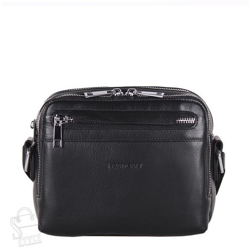 Сумка мужская кожаная 802-1GH black Heanbag