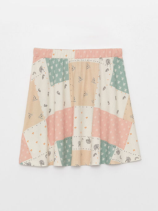 Beli Lastikli Desenli K?z ?ocuk Etek - Waikiki фото 2