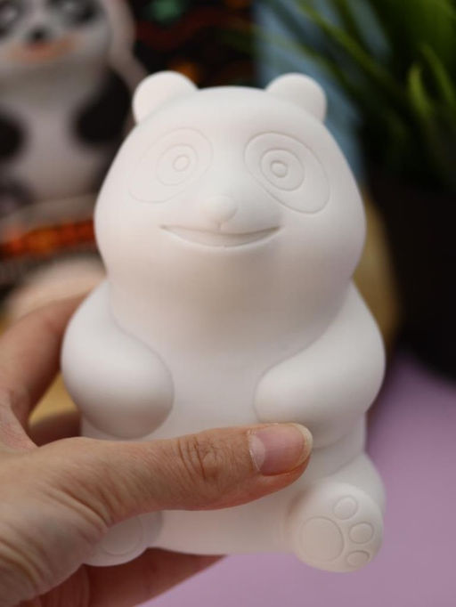 Алмазная мозаика на копилке (нижняя загрузка) Draw Me! Panda, (9*8.5*12 см)