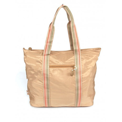 Сумка женская текстиль BoBo-3103, 1отд, бежевый 261973  фото 2