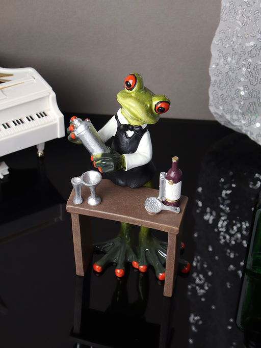 Фигурка Лягушка Бармен 16 см / YX39022 /уп 24/ - Галеонтрейд фото 4