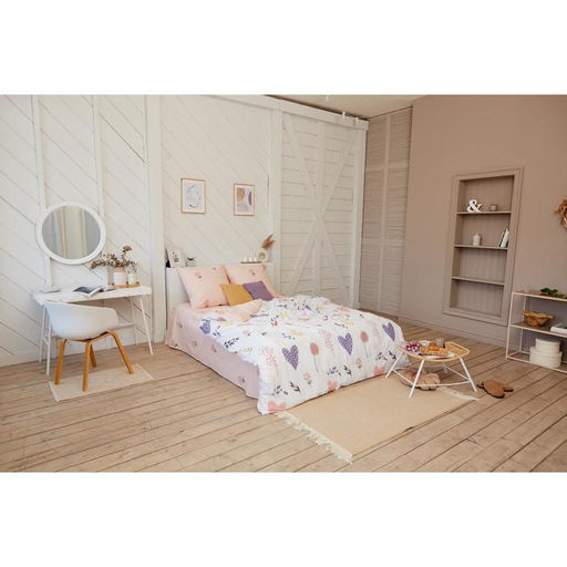 Постельное белье Этель евро Flower garden 200 *217 см, 220*240 см, 70*70 см -2 шт  фото 9