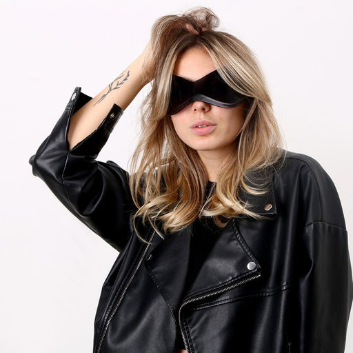 Очки карнавальные, цвет черный