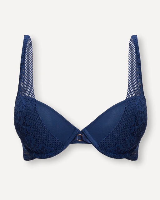 Белый бюстгальтер с отделкой - Deseo фото 5