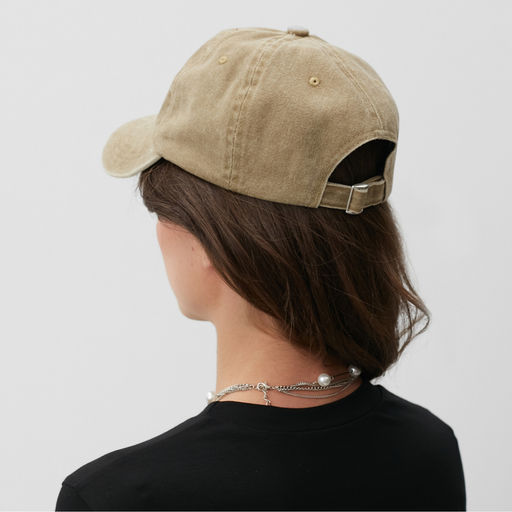 Кепка женская MINAKU «Сердце», бежевая, размер 58